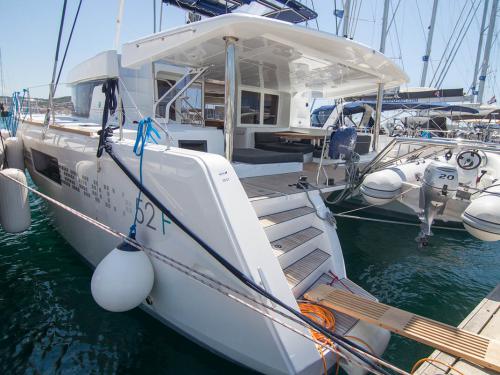 Catamaran Lagoon 52 F for charter in Eden Island Marina