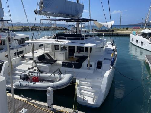 Cat Lagoon 52 F available for charter in Nanny Cay Town