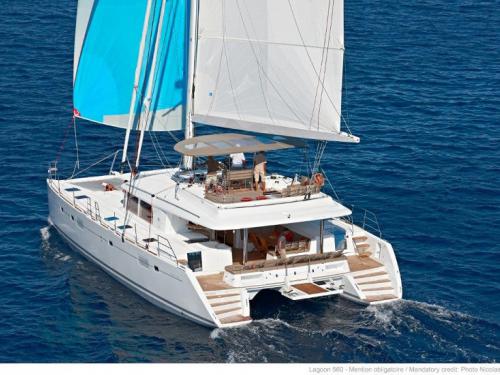 Catamaran Lagoon 560 for rent in ACI Marina Split