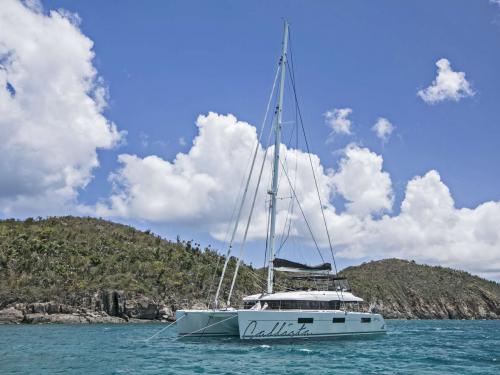 Cat Lagoon 620 available for charter in Road Harbour
