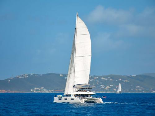 Cat Lagoon 620 available for charter in Sopers Hole Marina