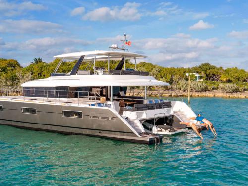 Cat Lagoon 630 available for charter in Road Harbour