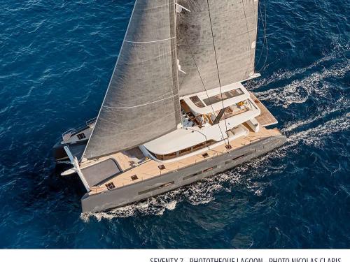 Cat Lagoon Seventy 7 for hire in Road Harbour