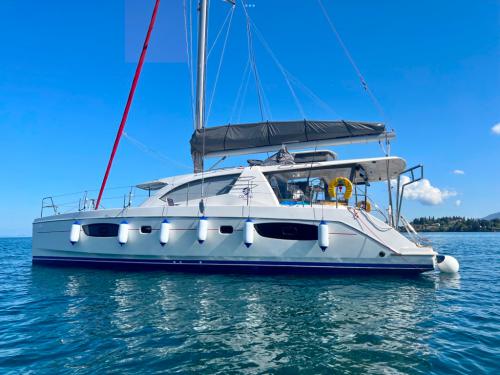 Cat Leopard 44 available for charter in Kerkira Marina