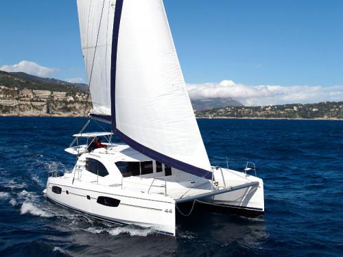 Catamaran Leopard 44 available for charter in Adakoy Marina