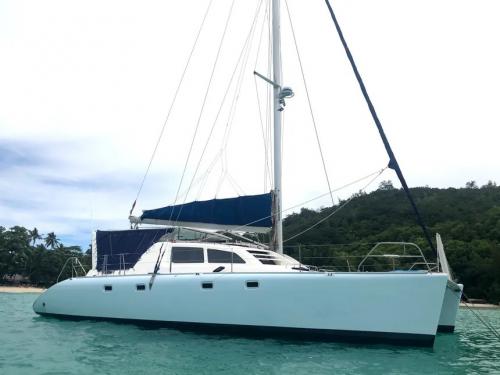 Catamaran Leopard 45 available for charter in Eden Island Resort