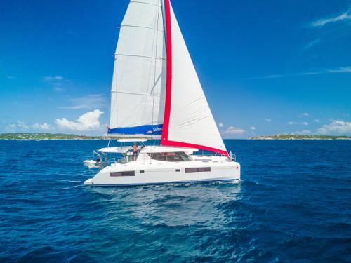 Katamaran Leopard 45 chartern in Gros Islet