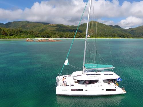 Catamaran Leopard 45 available for charter in Eden Island Resort