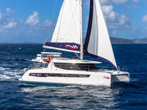 Catamaran Leopard 45 for charter in Eden Island Resort