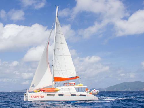Katamaran Leopard 46 Yachtcharter in Road Harbour
