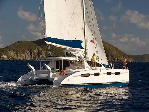 Cat Leopard 46 for charter in Lagoon Marina