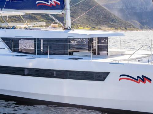 Cat Leopard 46 available for charter in Oyster Pond