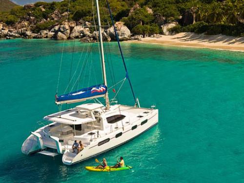 Katamaran Leopard 46 - Yachtcharter in Uturoa