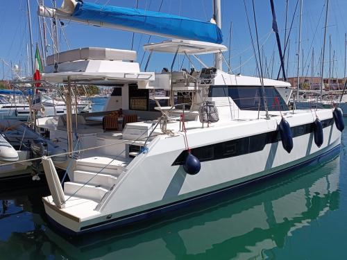 Catamaran Leopard 50 PC available for charter in Portorosa