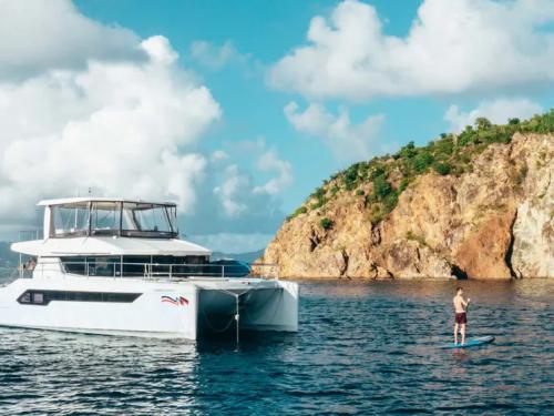 Catamaran Leopard 53 for hire in Road Town