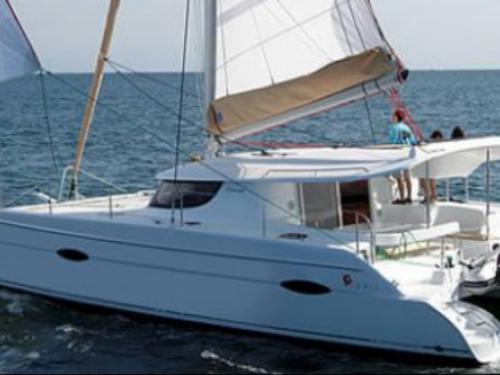 Cat Lipari 41 for charter in La Trinite sur Mer