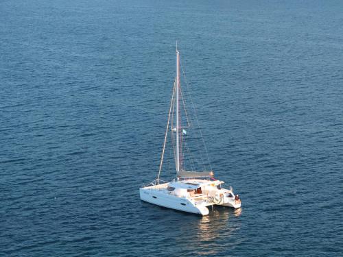 Cat Lipari 41 available for charter in Bar