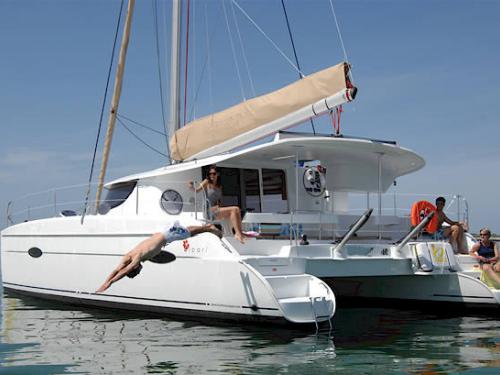 Katamaran Lipari 41 Yachtcharter in Marina Kornati