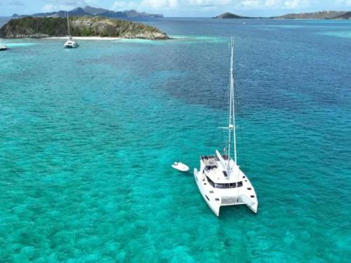 Catamaran Lucia 40 available for charter in Road Harbour