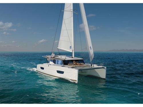 Catamaran Lucia 40 available for charter in ACI Marina Trogir