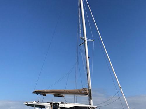 Katamaran Lucia 40 chartern in Road Harbour