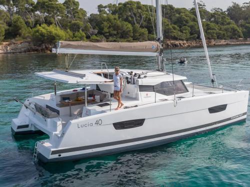 Katamaran Lucia 40 Yachtcharter in Cogolin