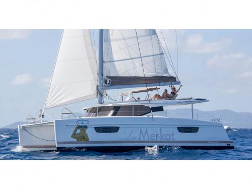 Cat Lucia 40 available for charter in Road Town