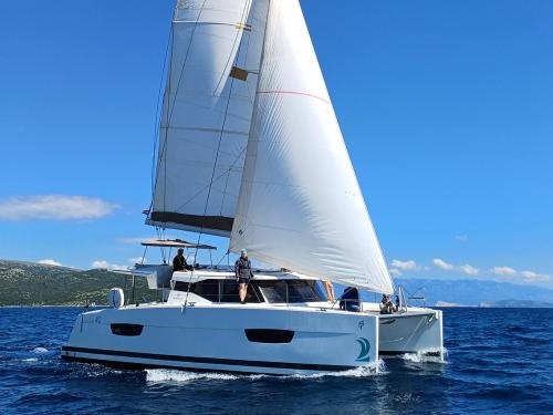 Catamaran Lucia 40 for rent in Marina Punat