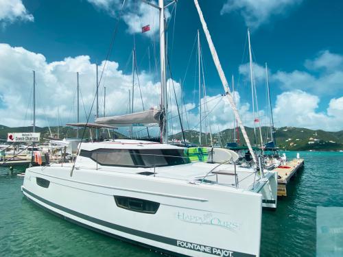 Cat Lucia 40 available for charter in Road Town