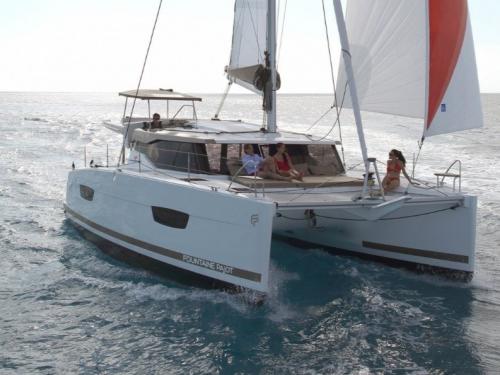 Catamaran Lucia 40 available for charter in Seget