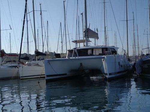 Catamaran Lucia 40 available for charter in Procida
