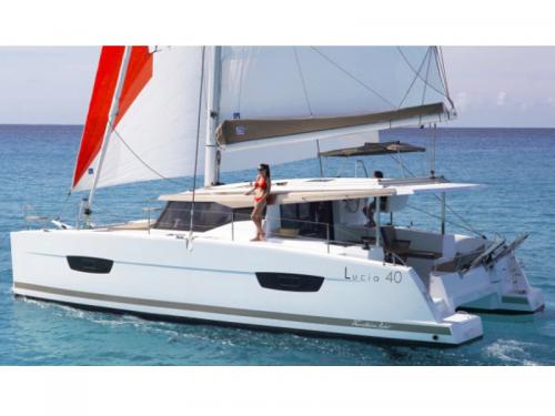 Cat Lucia 40 for rent in Portisco