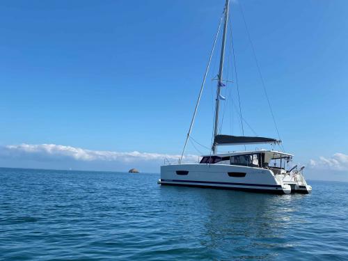 Catamaran Lucia 40 available for charter in Ajaccio