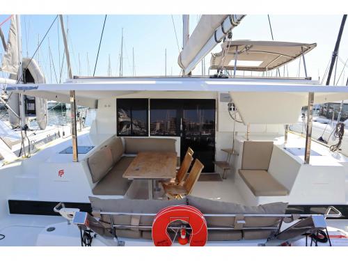 Catamaran Lucia 40 for hire in Athens