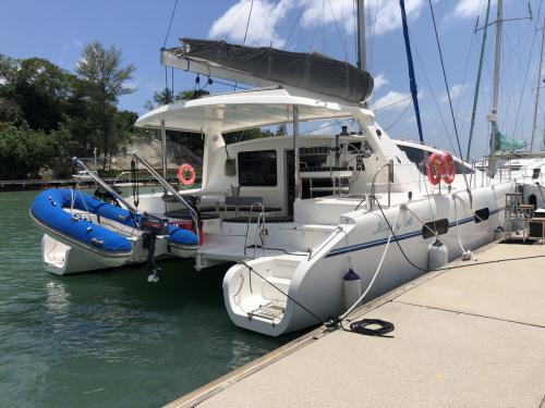 Catamaran Matrix Vision 450 available for charter in Yacht Haven Marina Phuket