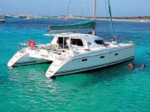 Catamaran Nautitech 40 available for charter in Alimos Marina Kalamaki