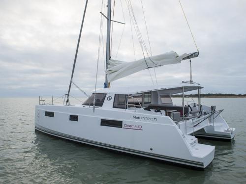 Catamaran Nautitech 40 available for charter in Hyeres