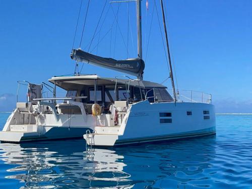 Catamaran Nautitech 40 available for charter in Tuherahera