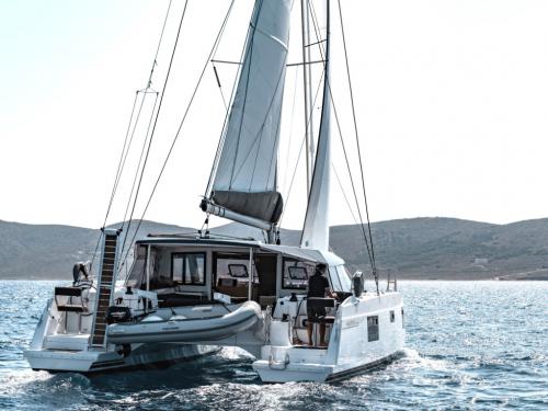 Catamaran Nautitech 40 available for charter in Lavrio