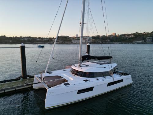 Cat Nautitech 44 for charter in Ajaccio