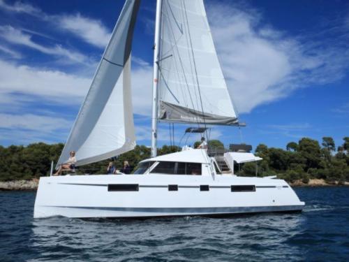 Catamaran Nautitech 46 available for charter in Maya Cove