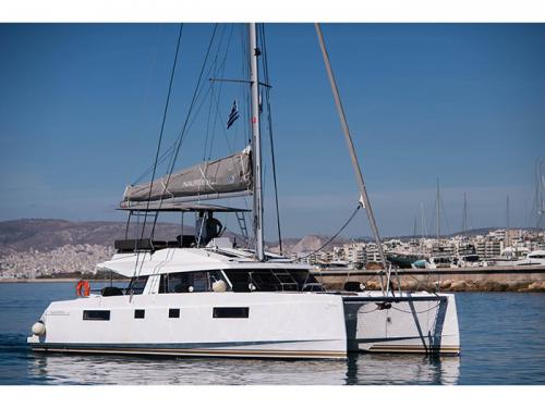 Cat Nautitech 46 available for charter in Athens
