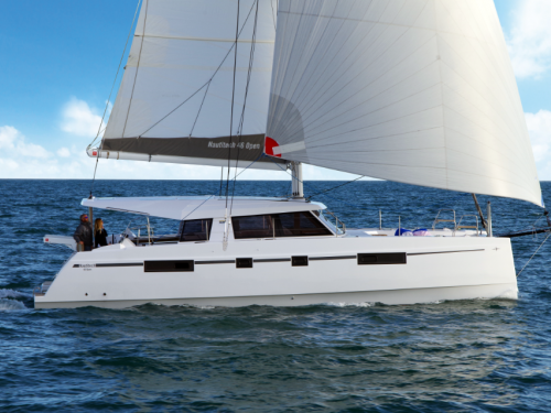 Kat Nautitech 46 Open Yachtcharter in Lavrio