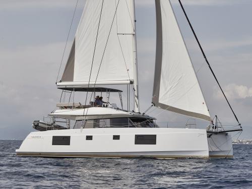 Kat Nautitech 46 Open Fly Yachtcharter in Cogolin