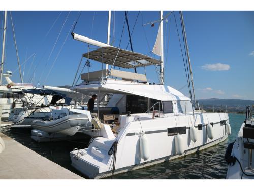 Katamaran Nautitech 46 Open Fly Yachtcharter in Lefkas
