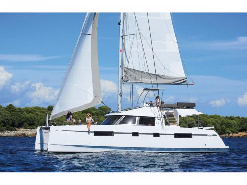 Cat Nautitech 46 Open Fly for charter in Roses