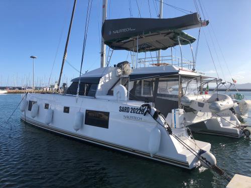 Cat Nautitech 46 Open Fly for charter in Golfo Aranci