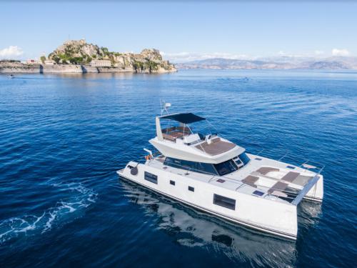 Cat Nautitech 47 available for charter in Gouvia