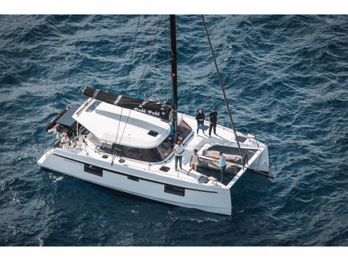 Katamaran Nautitech Open 40 Yachtcharter in Cogolin