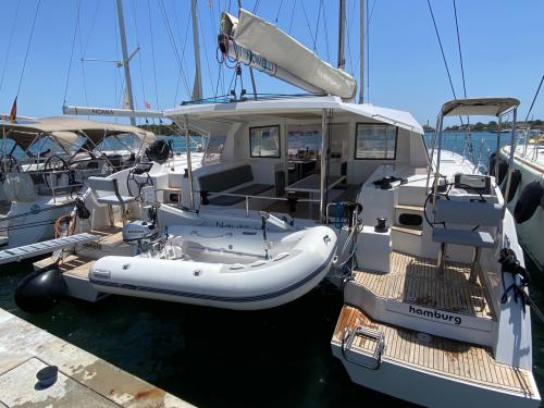 Katamaran Nautitech Open 40 Yachtcharter in Gouvia